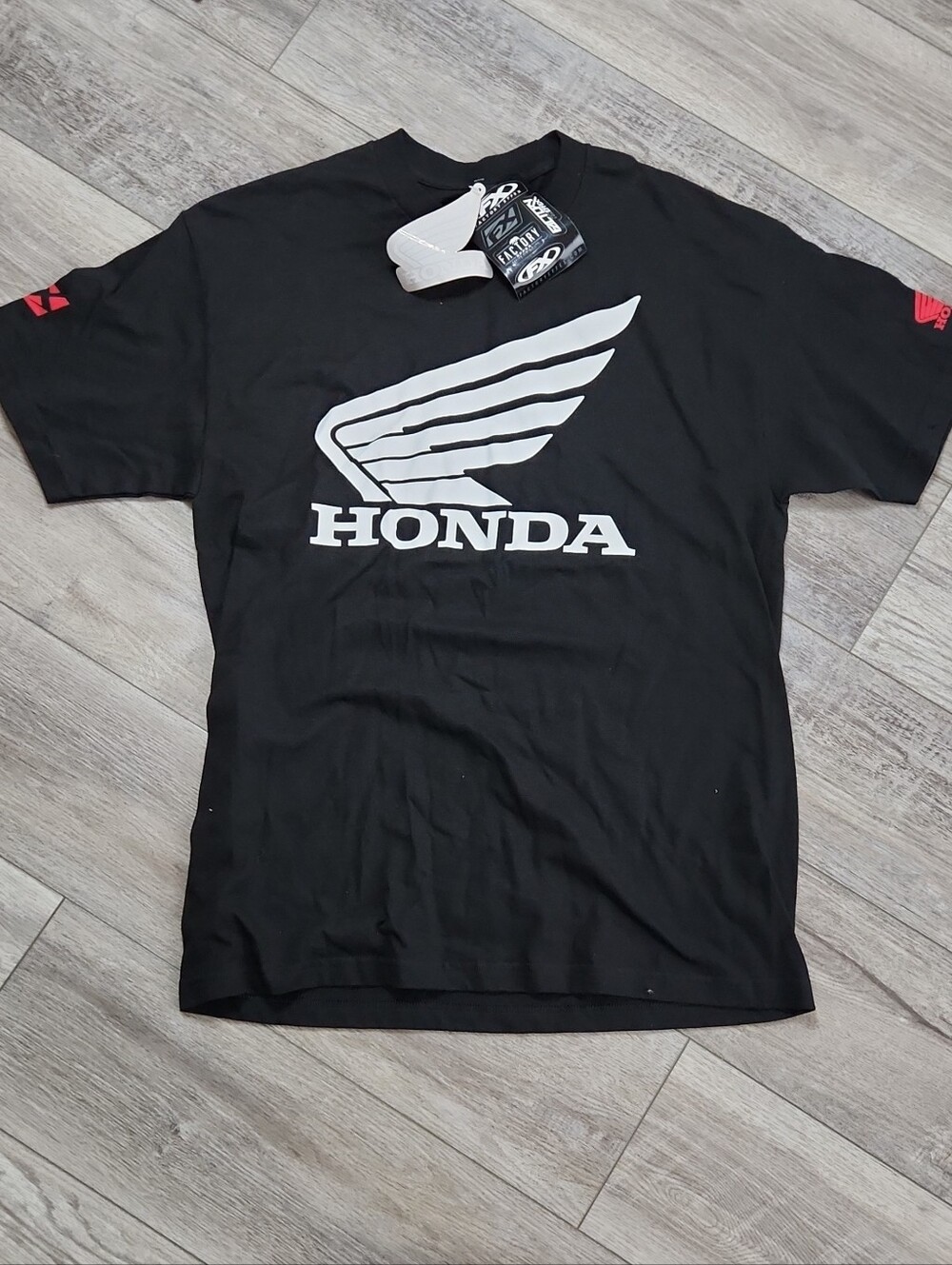 Honda FX Factory Effex Men's Black Graphic Logo T-Shirt
